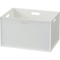 JEJアステージ 収納ボックス カラーボックス用 カロキューブ レギュラー ホワイト