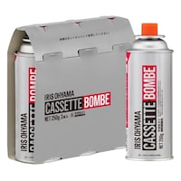 アイリスオーヤマ カセットボンベ グレー 1セット(3本入) IGB250B