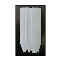 目黒彫刻刀製作所 立型ラベル 白 11cm 1袋(12枚入) 727656