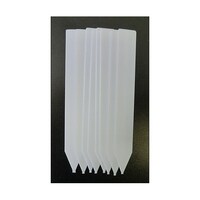 目黒彫刻刀製作所 立型ラベル 白 15cm 1袋(8枚入) 727657