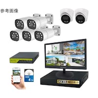 ブロードウォッチ 400万画素PoEタイプNVR防犯カメラ