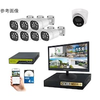 ブロードウォッチ 400万画素PoEタイプNVR防犯カメラセット