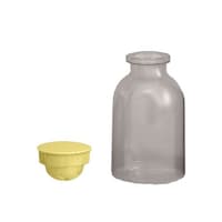 エムアイケミカル 散薬瓶 500mL キャップ黄 1個 395000 3