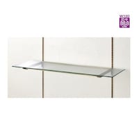 店研創意(ストア・エキスプレス) アンティークゴールド ガラス棚セット オーバーハングタイプ