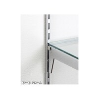 店研創意(ストア・エキスプレス) 直付け柱 クローム