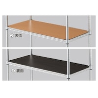 店研創意(ストア・エキスプレス) ワイヤーラックスチール棚用リバーシブル木製シート