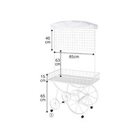 店研創意(ストア・エキスプレス) イベントワゴン W90cm 61111141