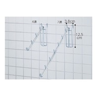 店研創意(ストア・エキスプレス) ネット用傾斜フック