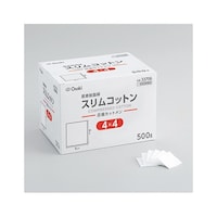 オオサキメディカル スリムコットン 4×4 500g入 33706