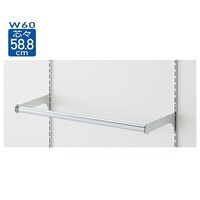 店研創意(ストア・エキスプレス) スリット芯々58.8cm用貫通式丸バーセット