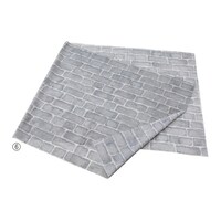 店研創意(ストア・エキスプレス) レンガシート(2m巻) 90cm幅 グレーレンガ 61780283