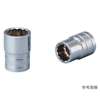 京都機械工具 12.7sq.ソケット(12角)33mm B433W