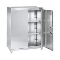 サカエ ステンレス保管庫 W900×D640×H1200mm PNH9012SU4