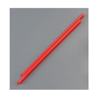 羽柴化成工業 バリューストロー ストレート 裸 赤(500本入)