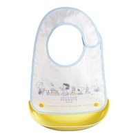 オーエスケー ポリプロピレンお子様食器「スヌーピー」 ベビーエプロン BR4