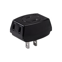 朝日電器 EDLPトリプルタップ ブラック LPA1530(BK)