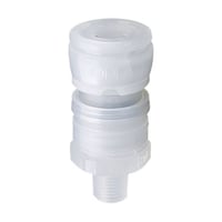 ジョプラックス 樹脂ソケット 相手側取付Rc(PT)1/4 ジョプラPPシリーズ TSV2P