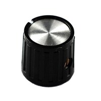 アズワン ツマミ 14Φ 黒 CPBXMB6S(6.1)W7