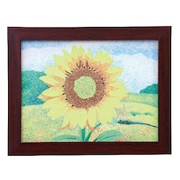 アーテック 砂絵セットハガキ倍判サイズ 木目調フレームセット 13730