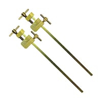 山崎産業 真鍮ハタ金 2本セット(パック入) 150mm