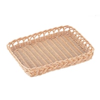 トーダイ PPラタン 角型ベーカリーバスケット スカシ