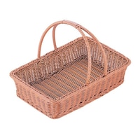 トーダイ PPラタン ピクニックバスケット 大 ブラウン PB456BR 0333550