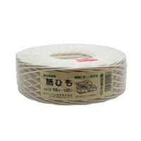 一ツ山産業 紙ひも 白 15号×130m