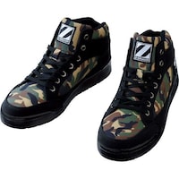 自重堂 Sシューズ ミドルカット カモフラージュ