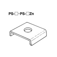 ナミデンキ PSプレート w3/8 50個入 PS10 UN