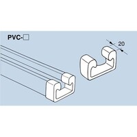 ナミデンキ 端末保護キャップ 20個入 PVC25W
