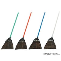 高砂 黒シダほうき ゴールド短柄 NSB005