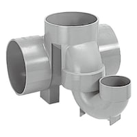 前澤化成工業 MUT左125X100S150 ビニマス トラップ