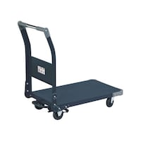 サカエ 特製四輪車(固定ハンドルタイプ・フットブレーキ付)