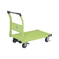 サカエ 特製四輪車(固定ハンドルタイプ・フットブレーキ付)