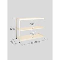 サカエ 中軽量棚MLW型