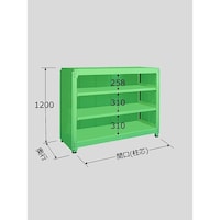 サカエ 中量棚PB型パネル付