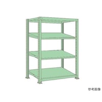 サカエ 傾斜棚 150kg/段 単体 高さ1800mm 4段タイプ