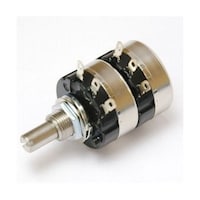 東京コスモス電機 炭素系可変抵抗器 RV24YG型(2連ボリューム、Aカーブ10kΩ) RV24YG20S15A103