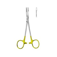 ビー・ブラウン 超硬チップ付持針器剪刀 全長14.5cm BM128R