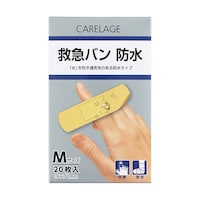 CARELAGE 救急バン 防水 Mサイズ 20枚入