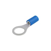 日立Astemoアフターマーケット 丸型端子 カバー付き Φ2.3mm 8.4mm 青 100個入 AR28
