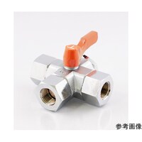 アソー エースボール4W 内ネジ型 PT1/8(内)×PT1/8(内)×PT1/8(内) WS仕様 BX1111RWS