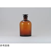 アズワン 試薬瓶 細口 茶