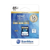 SanMax SDHCメモリーカード(HiStandardグレード) 16GB SSH16AV
