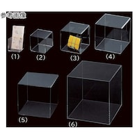 アズワン アクリル5面ボックス 10cm角61810241