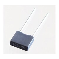 アズワン メタライズドポリエステルフィルムコンデンサ(100V/0.047μF) CL23B100V473J