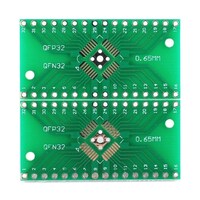 アズワン ピッチ変換基板 QFP32ピン 0.65mmピッチ 0.8mmピッチ QFP32(0.650.8)