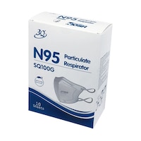 アズワン N95個包装マスク SQ100G 10枚