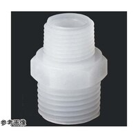 アズワン TEFEN PVDF ネジ継手 異径ニップル
