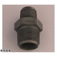 アズワン PP ネジ継手 ポリ異径ニップル